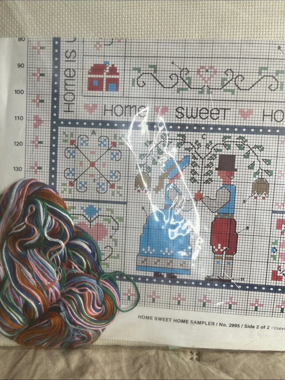 Sunset Counted Cross Stitch Home Sampler Unopened